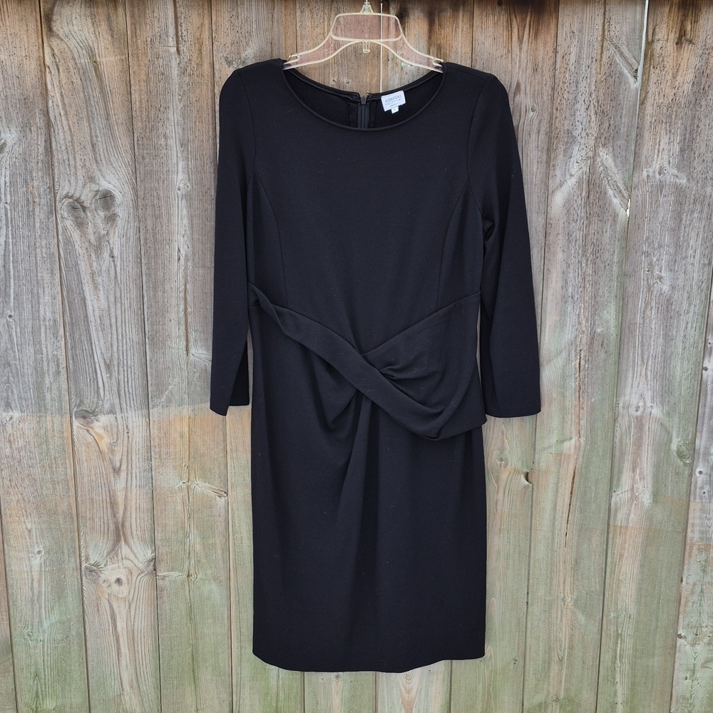 Armani Collezioni Size 16 Dress Made In Italy - Picture 4 of 17